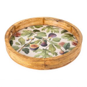 Round Tray - Figs 4PK
