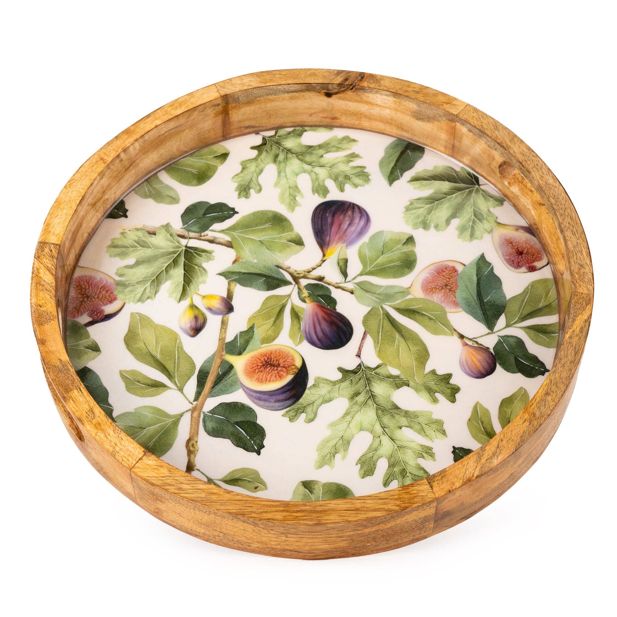 Round Tray - Figs 4PK