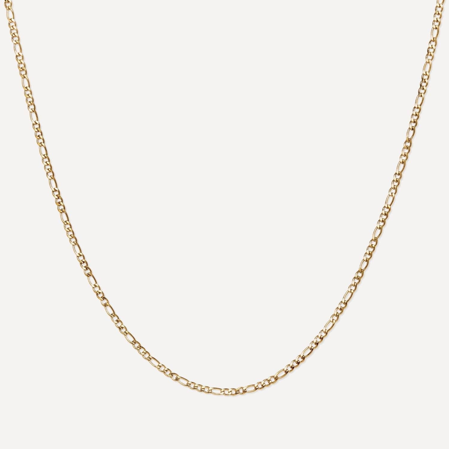 Beach Waterproof Gold Chain Necklace