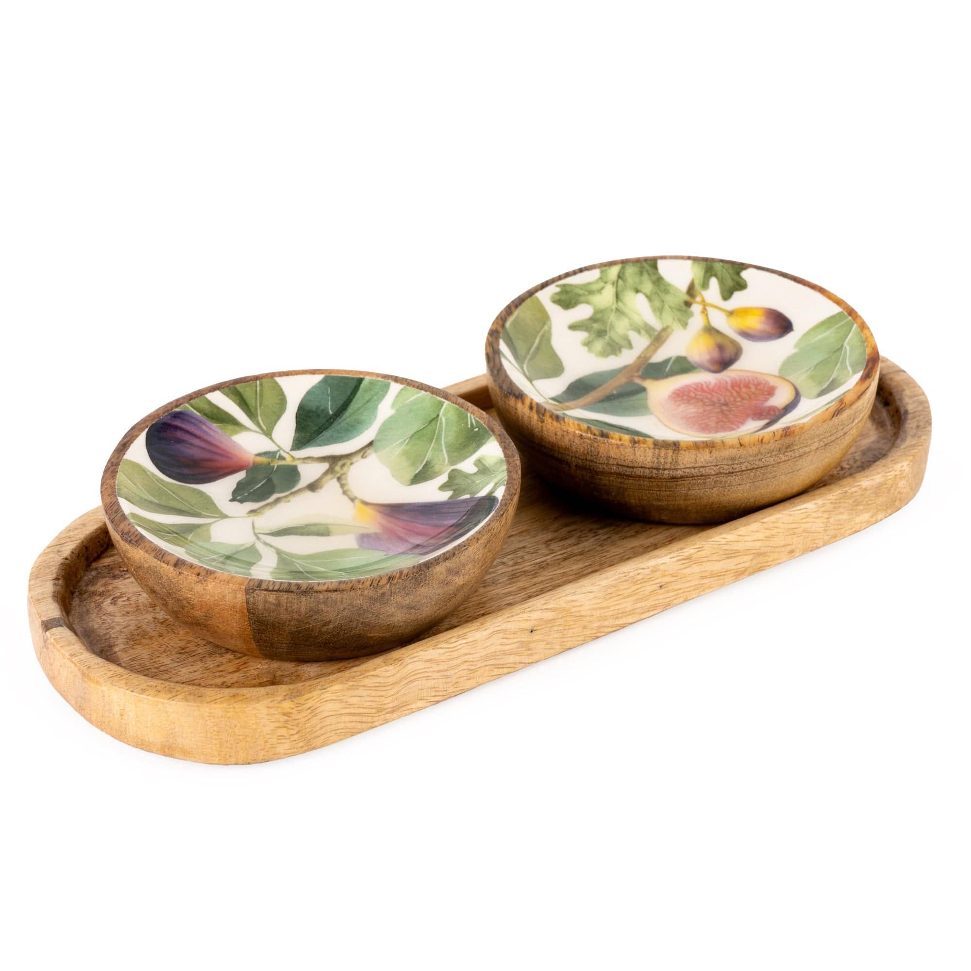 Set of 2 Dipping Bowls - Figs 4PK