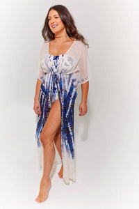 ST Ives Maxi Kaftan: S/M