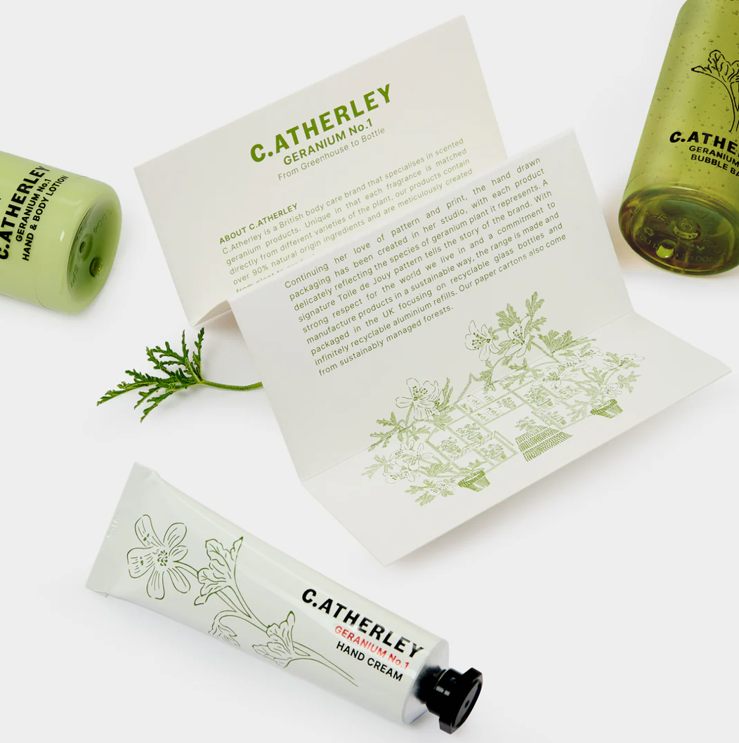 C.Atherley Geranium NO.1 Treat Box Gift Set