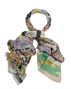 One Hundred Stars Scarf - Spring White