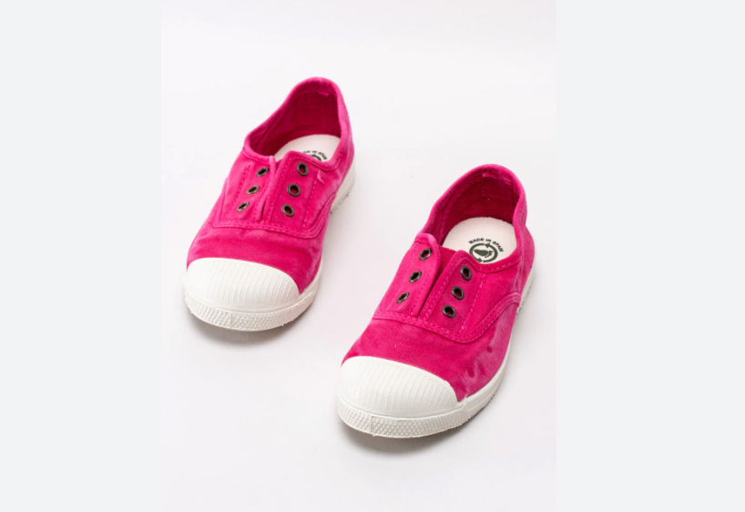 Natural Rubber Sneakers - Bright Pink