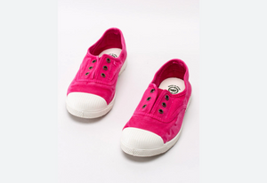Natural Rubber Sneakers - Bright Pink
