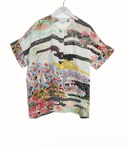 Spring White Tea Blouse