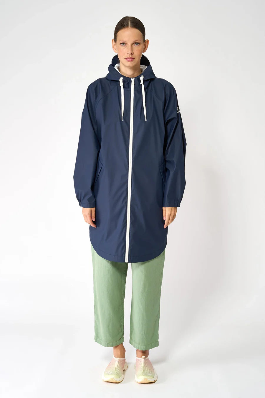 Tanta Waterproof Jacket - Poncho Navy