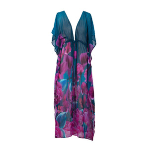 Honolulu Maxi Kaftan Green: S/M