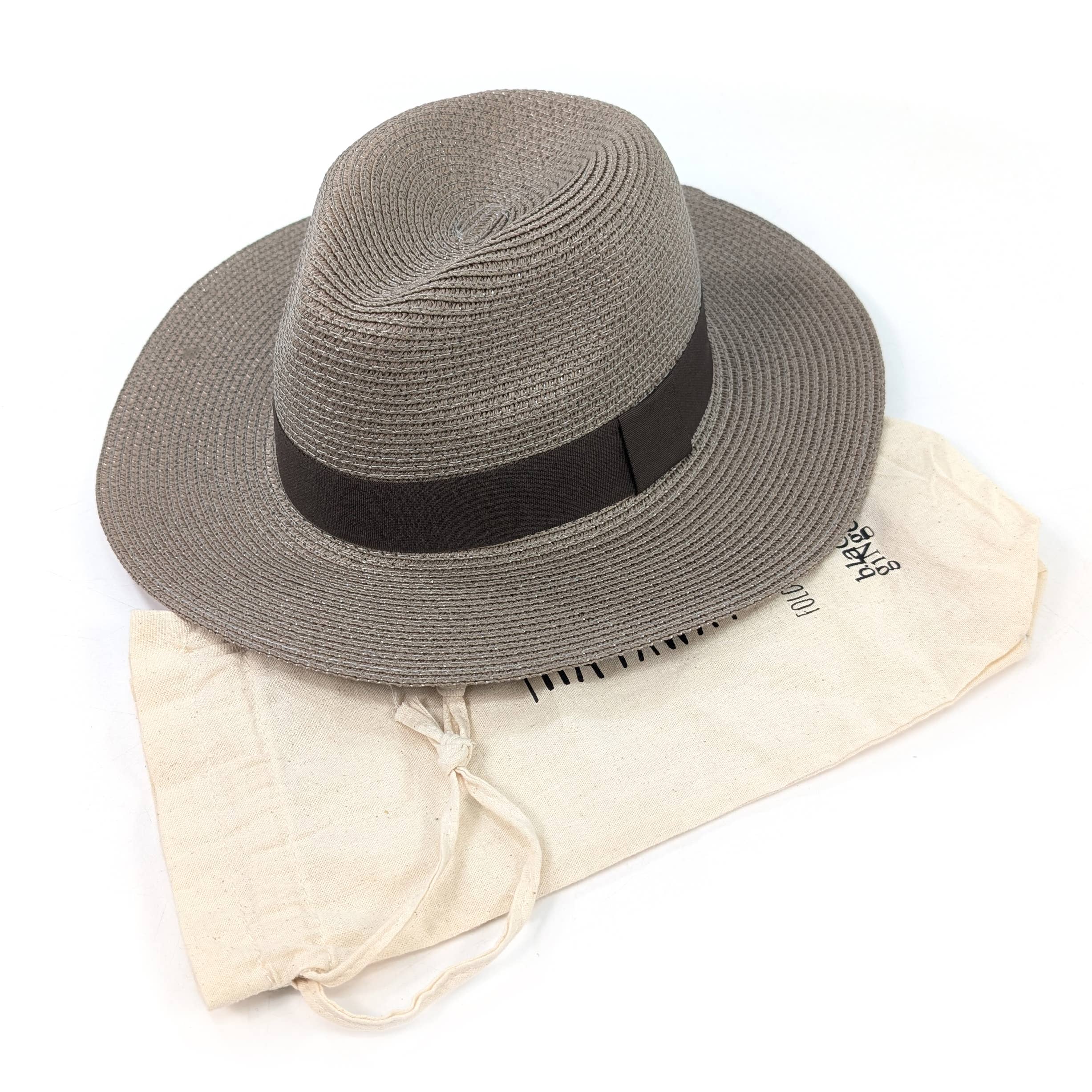Mocha Panama Foldable Hat (57cm) (Copy)