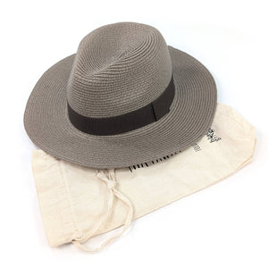 Mocha Panama Foldable Hat (57cm) (Copy)