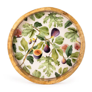 Round Tray - Figs 4PK
