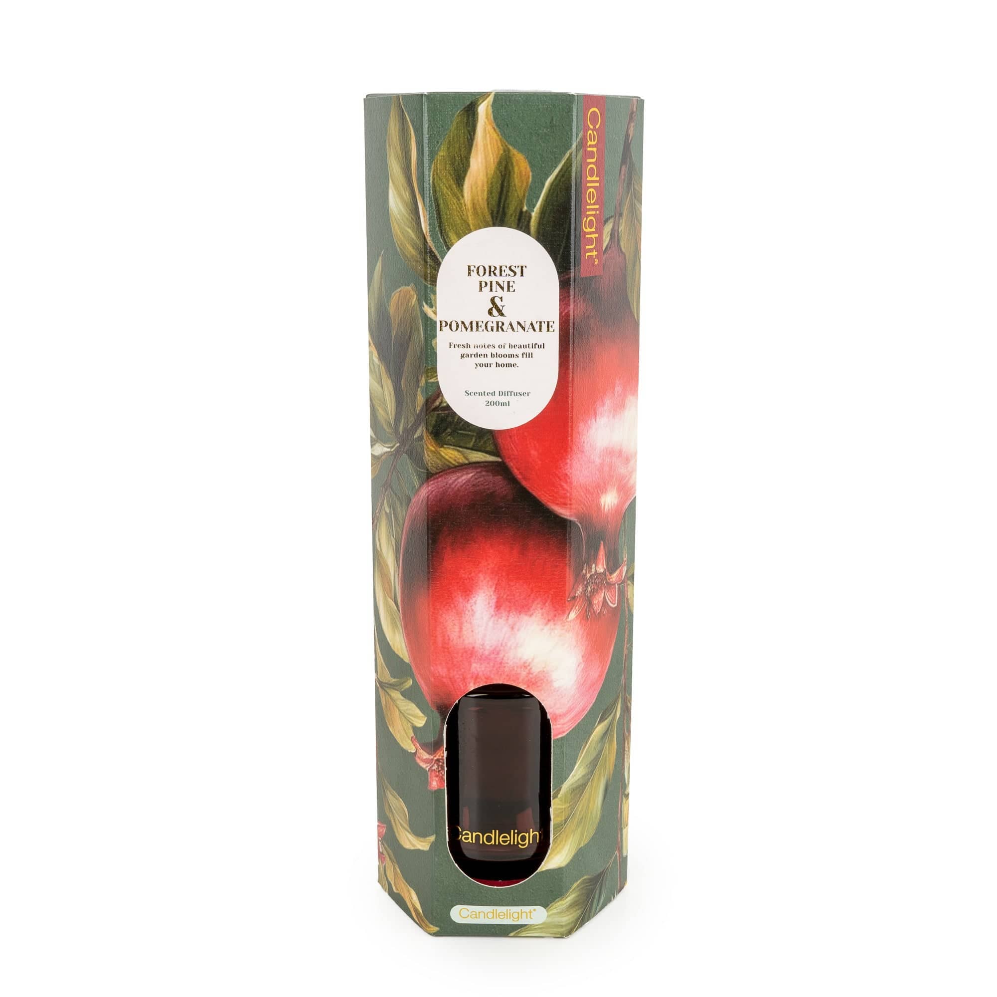 200ml Reed Diffuser - Forest Pine & Pomegranate 6pk