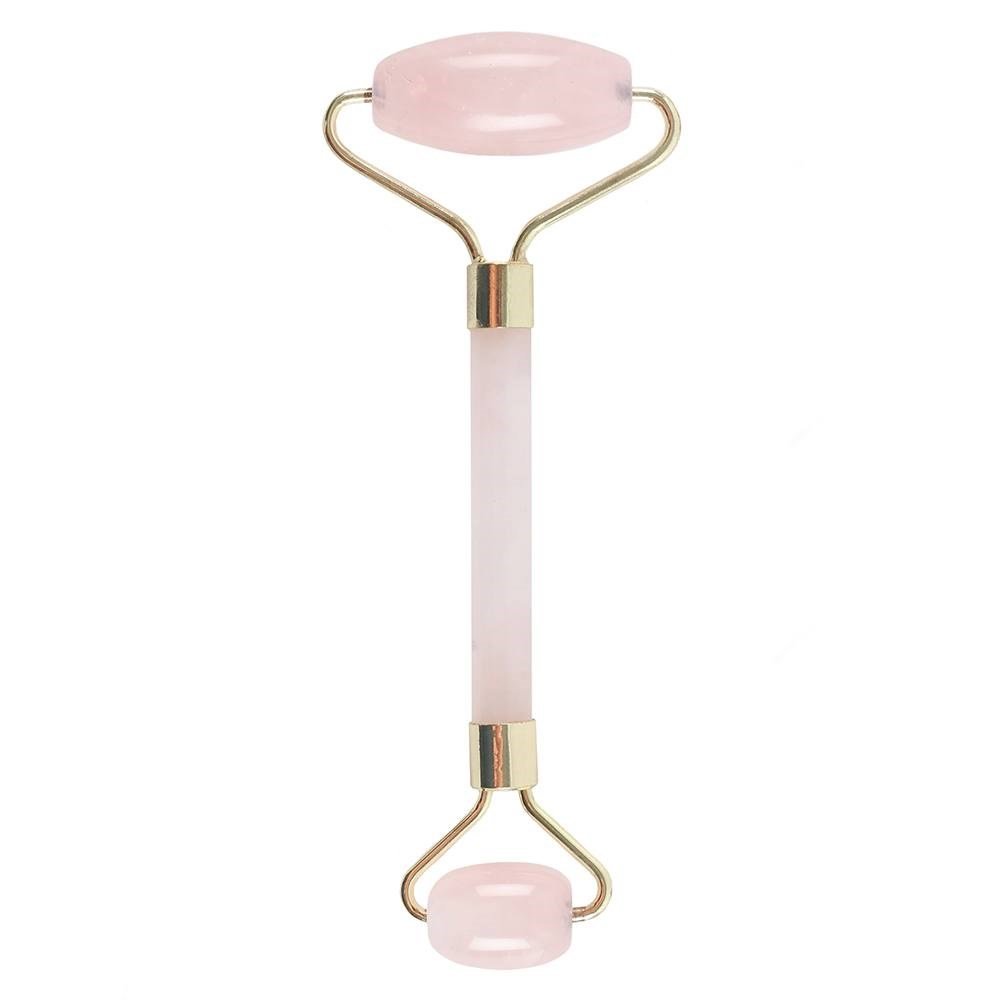 Gemstone Facial Roller - Rose Quartz - The Voewood