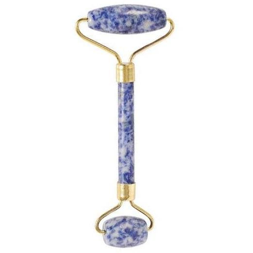 Gemstone Facial Roller - Sodalite - The Voewood