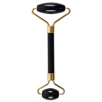 Gemstone Facial Roller - Black Obsidian - The Voewood