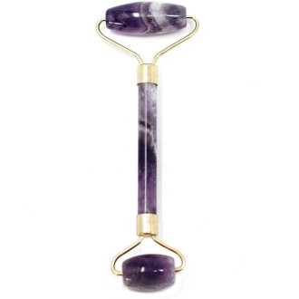 Gemstone Facial Roller - Amethyst - The Voewood