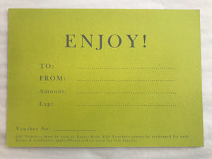 The Voewood Giftcard £40 - The Voewood