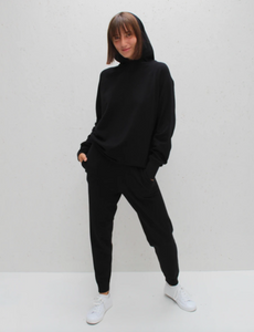 Lucy Lounge Pants - Black - The Voewood