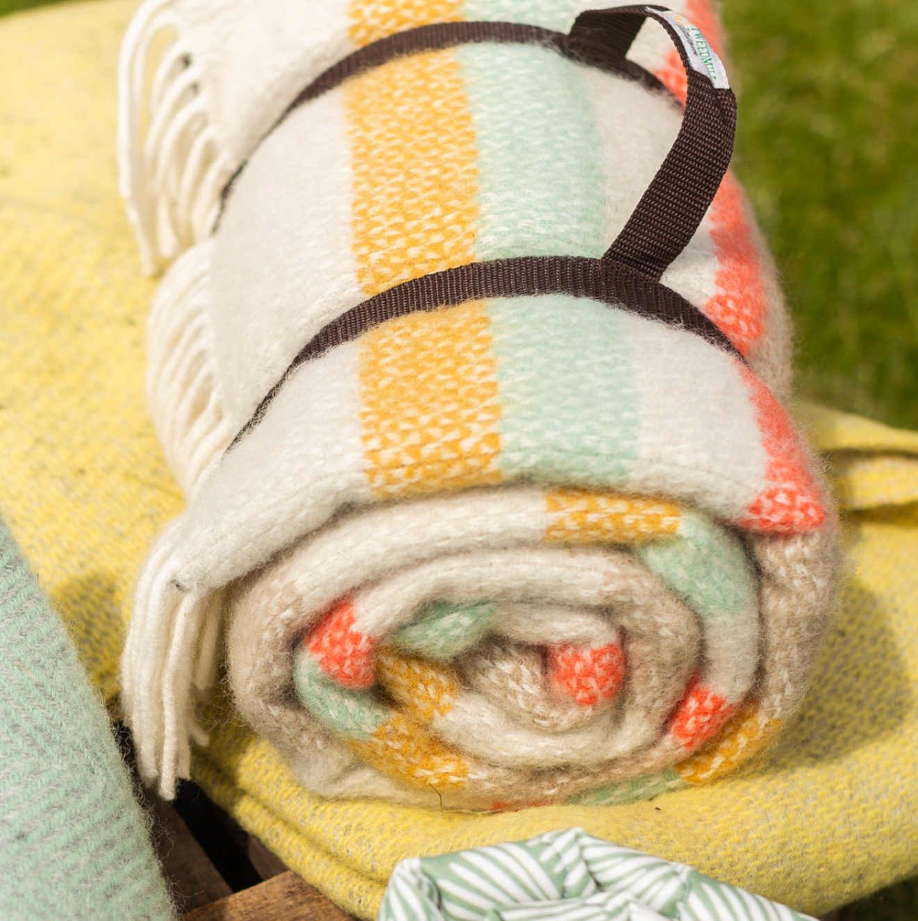 Picnic Blanket with waterproof backing